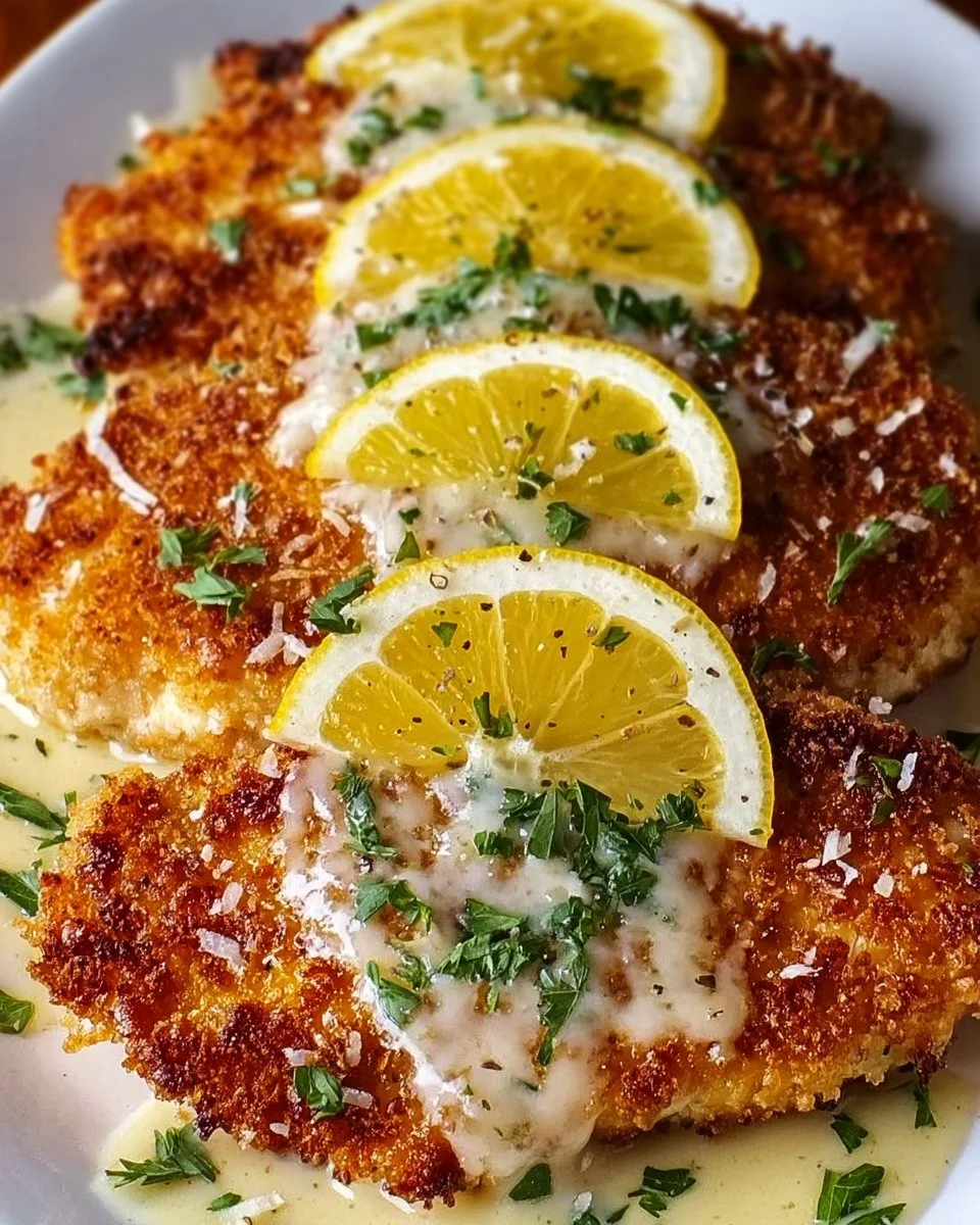 Lemon Pecorino Crusted Chicken