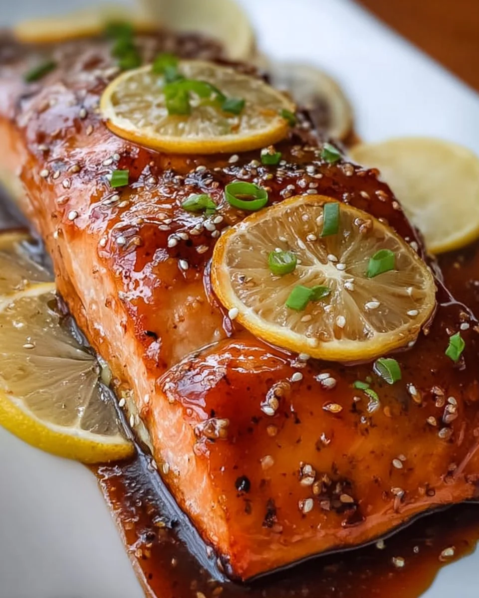 Gebackener Teriyaki-Lachs in 30 Minuten zubereiten