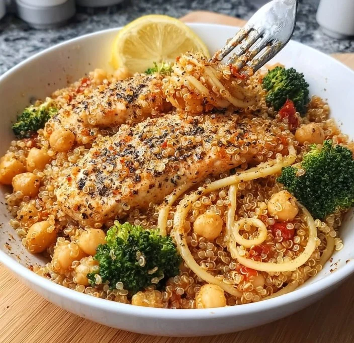 Hoher Eiweißgehalt Abendessen