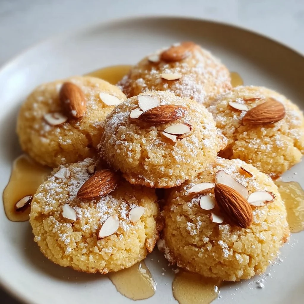 Honig-Mandel- Grieß-Kekse Rezept