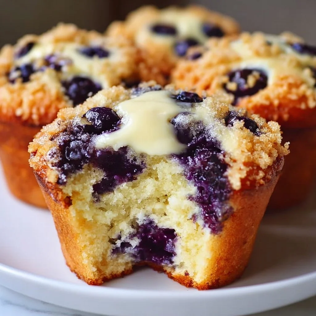 Saftige Blaubeer- Muffins Rezept