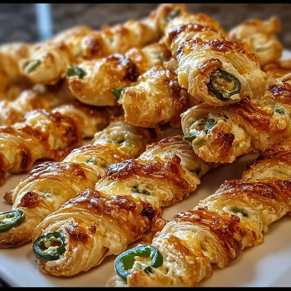 Scharfe Jalapeño- Popper-Drehtürme