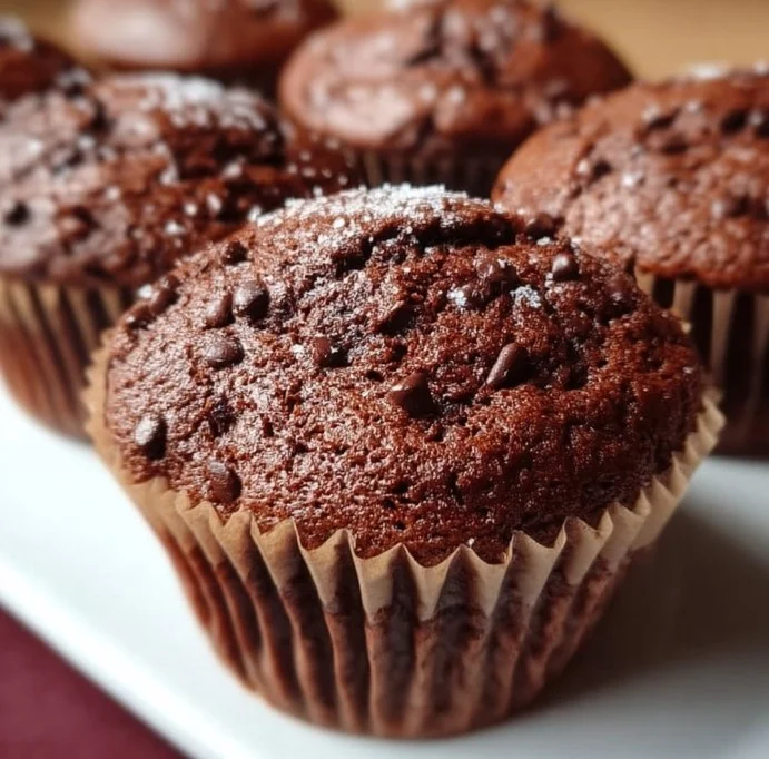 Schokoladenmuffins mit Buttermilch