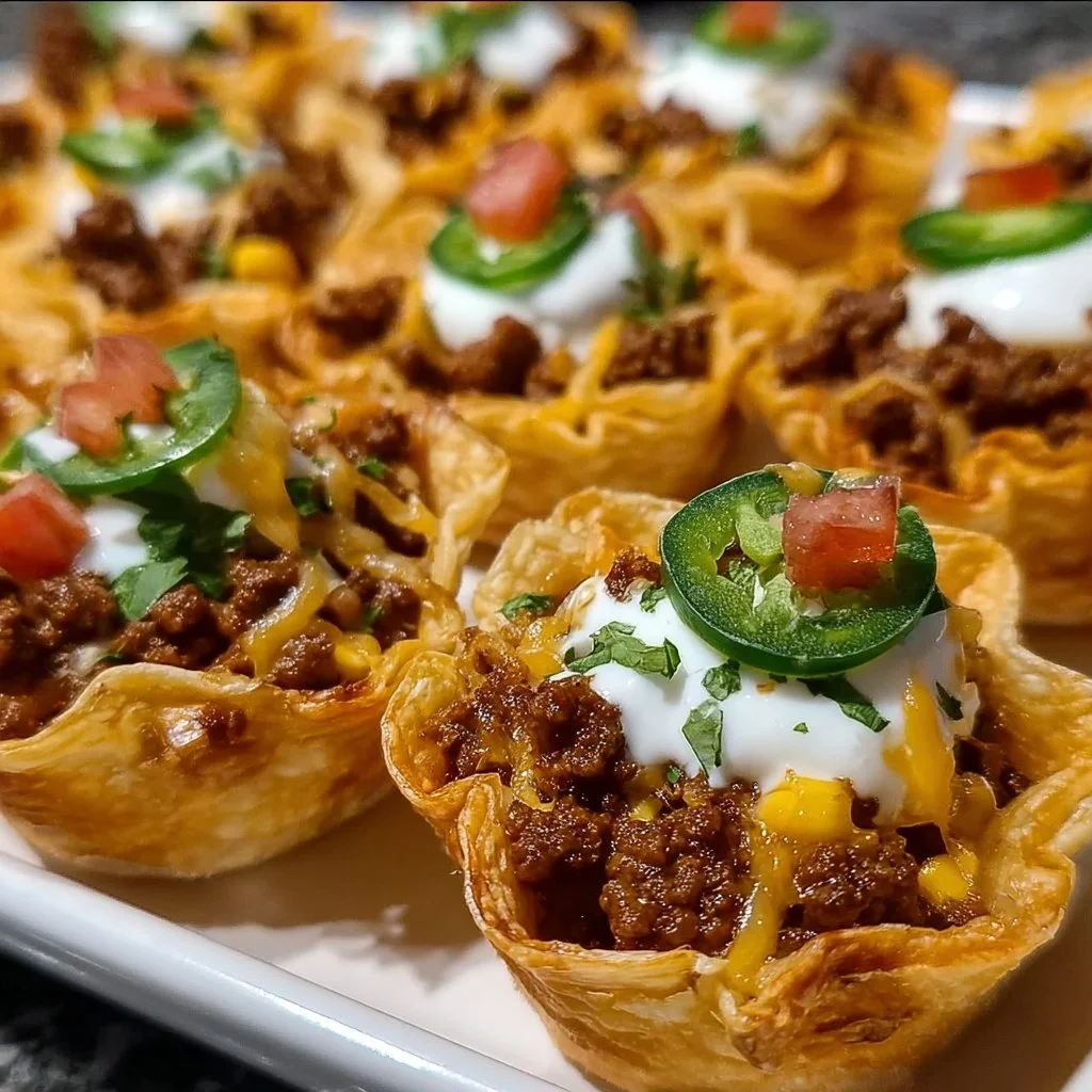 Taco Ranch Häppchen Rezept