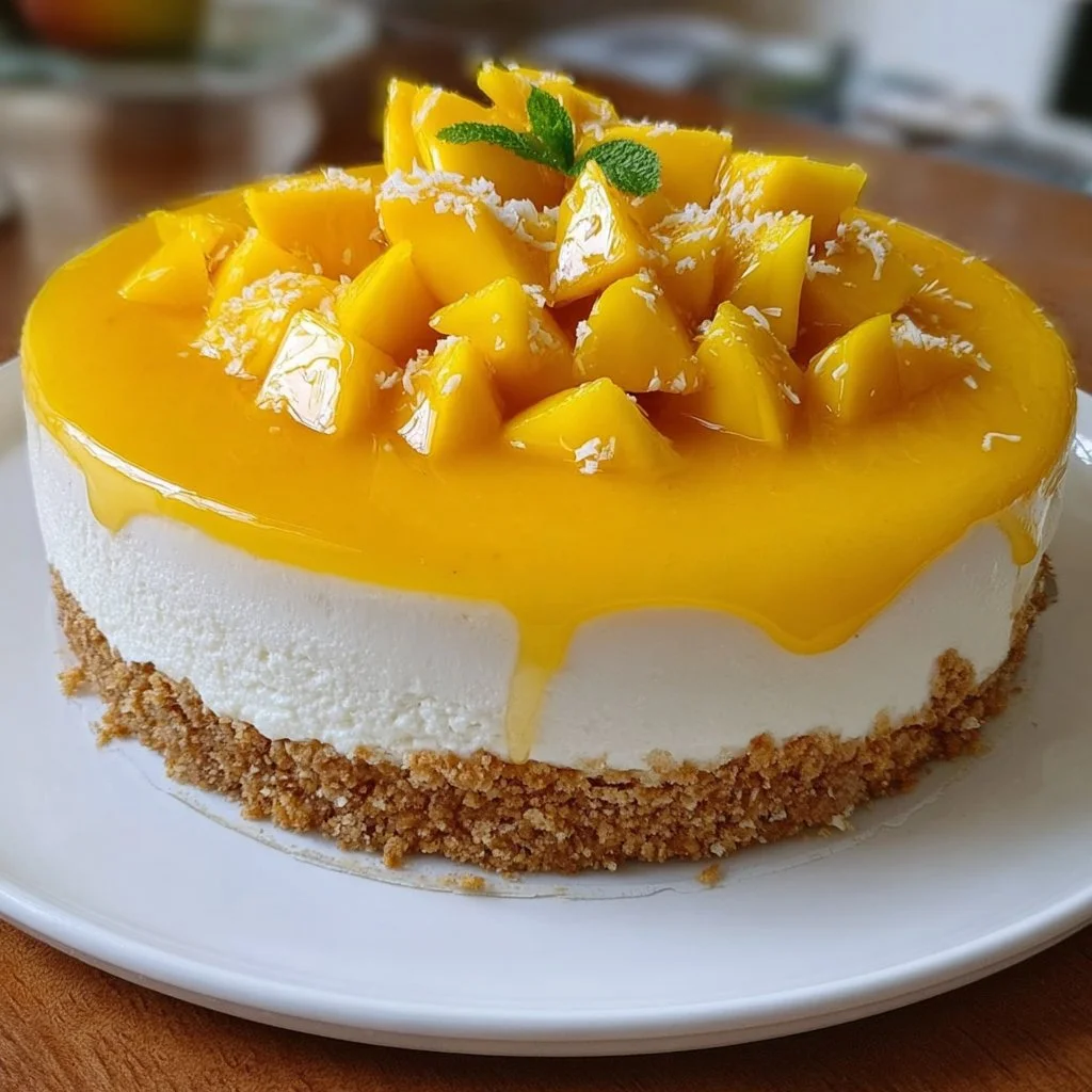 Tropical Mango Cheesecake Rezept