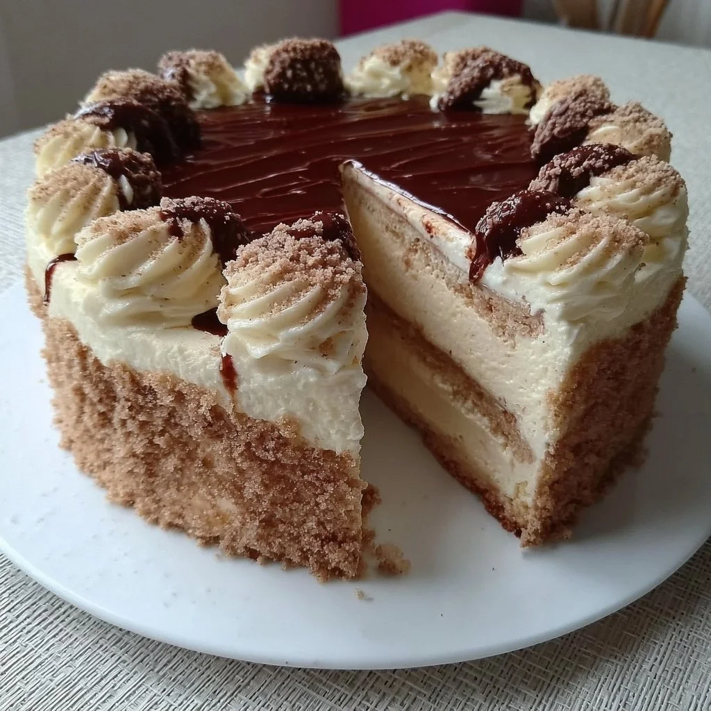 Weißer Bueno Torte