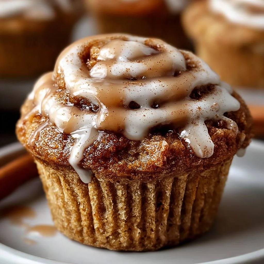 Zimtrollen-Protein- Muffins Rezept