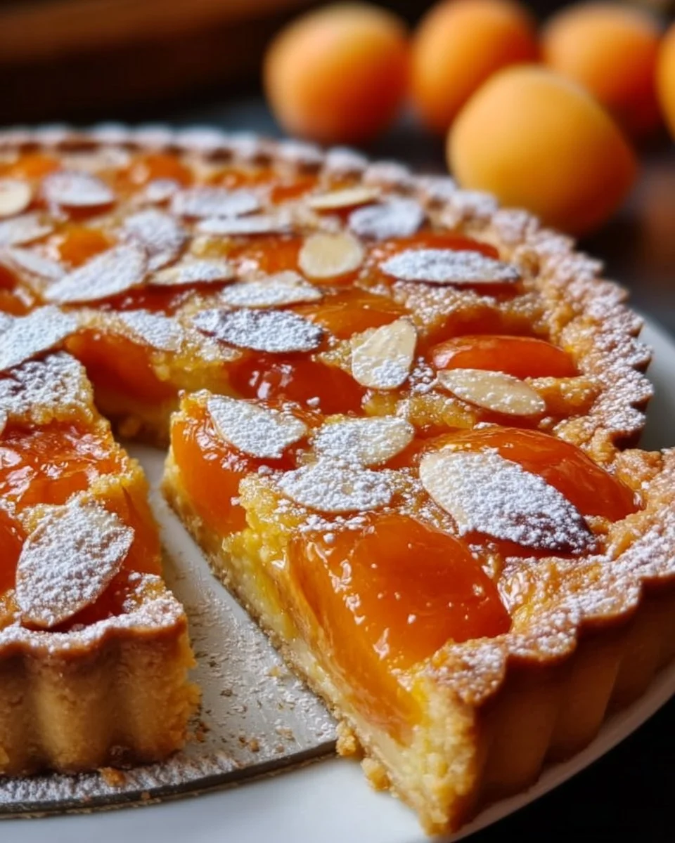Aprikosen-Frangipane-Tarte