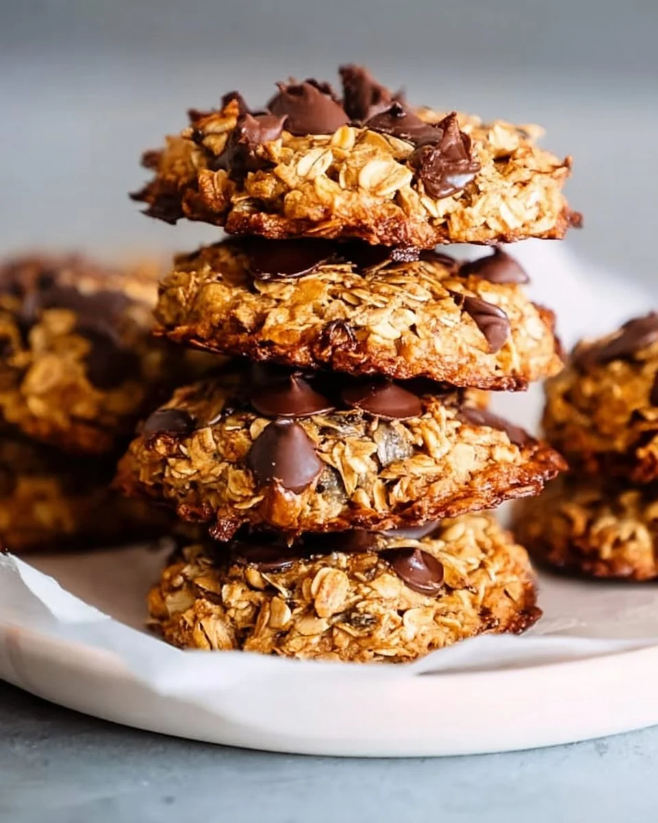 Bananen Haferflocken Kekse