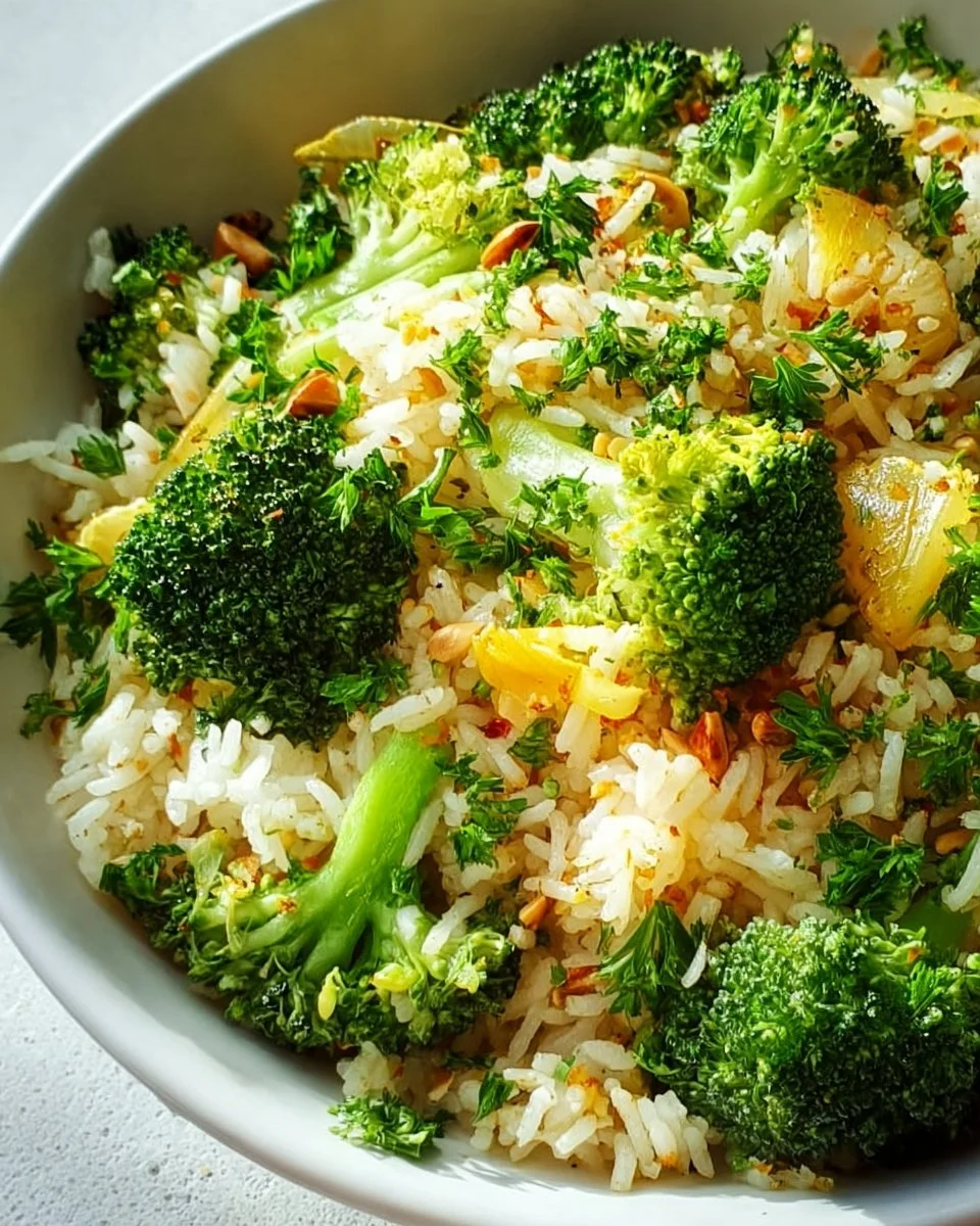 Brokkoli-Reis-Pfanne