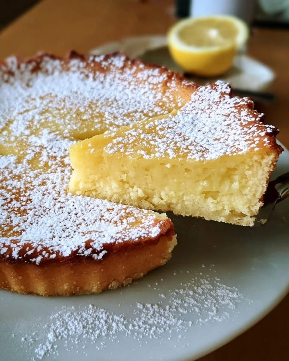 Fluffige Zitronentarte