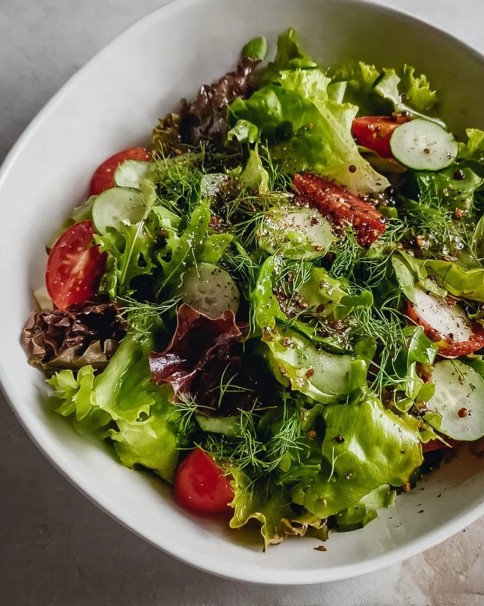 Grüner Salat Rezept