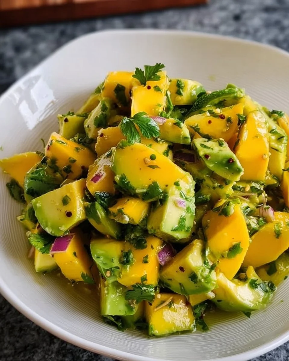 Mango-Avocado-Salat