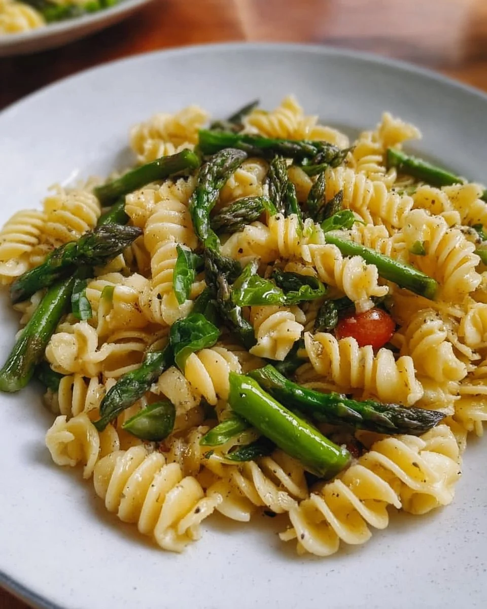Nudelsalat mit Spargel