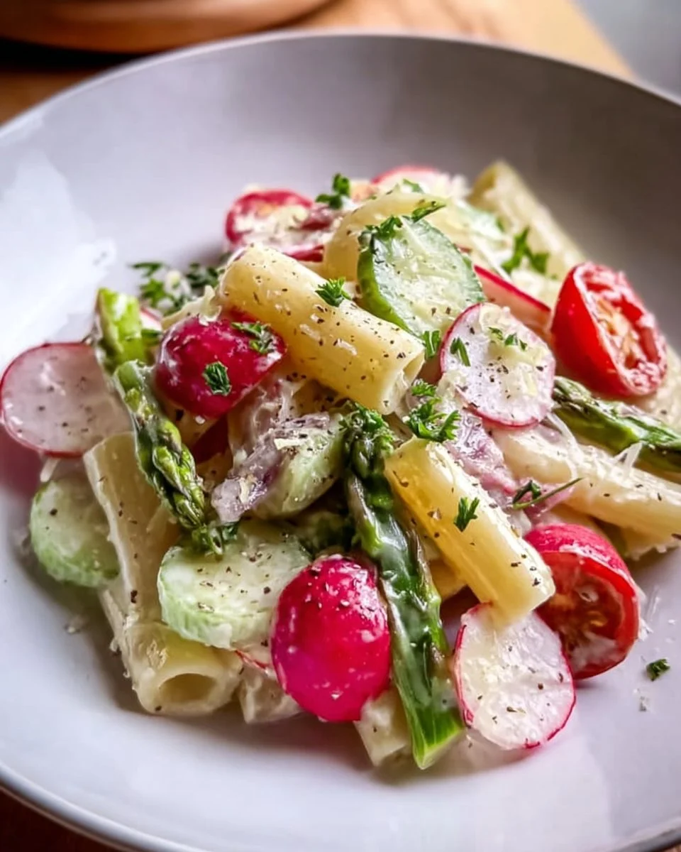 Radieschen Apfel Salat