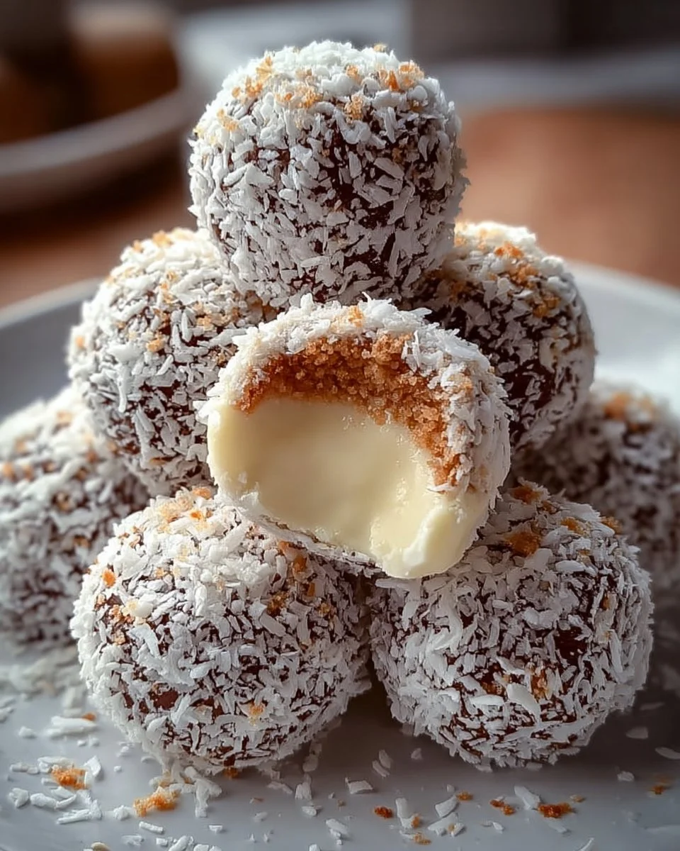 Schnelle Käsekuchen-Kugeln