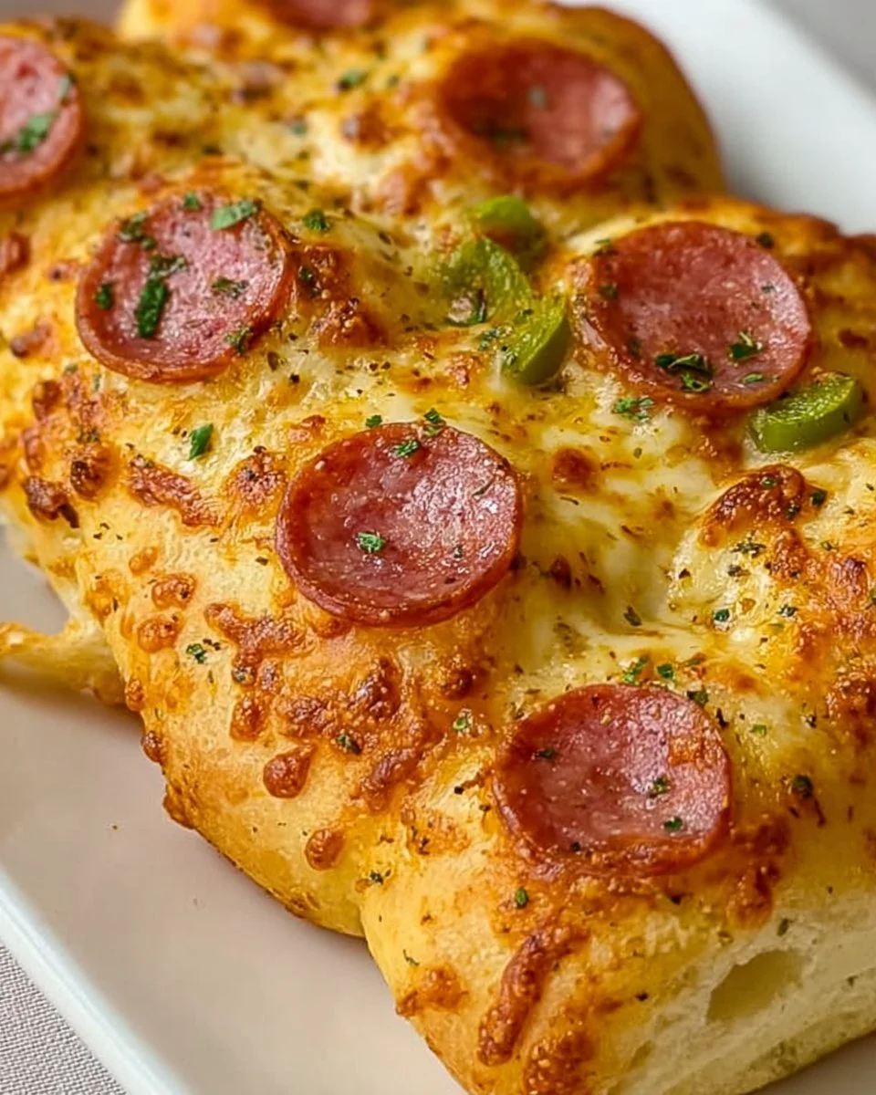 Schnelle Pizza Rolls