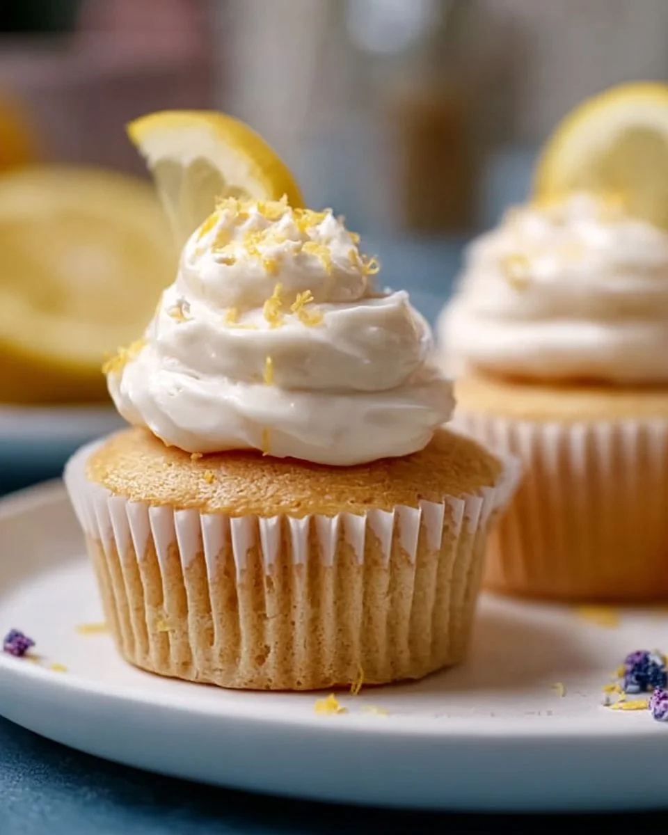 Vegane Zitronen-Cupcakes