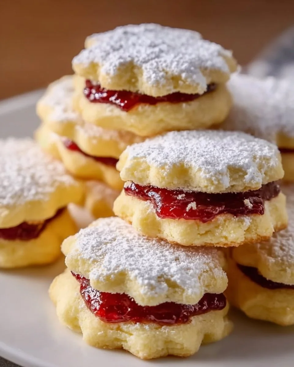 Wiener Plätzchen Rezept, die Zergehen auf der Zunge