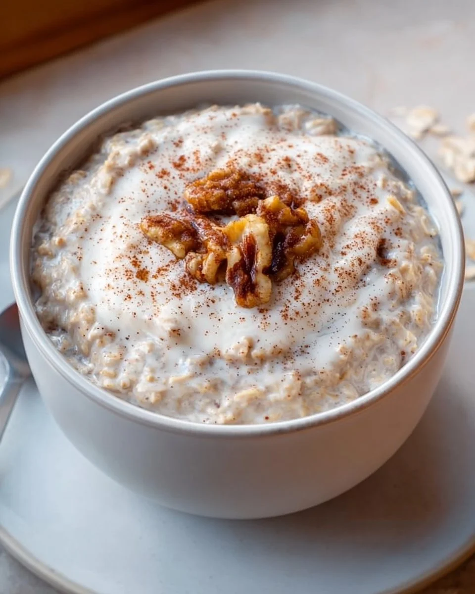 Zimtschnecken- Übernacht-Haferflocken