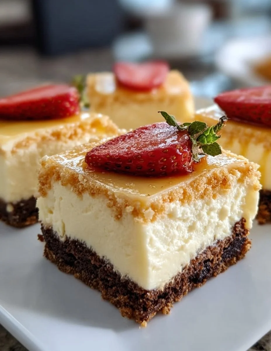 Cremige Philadelphia Käsekuchen Riegel