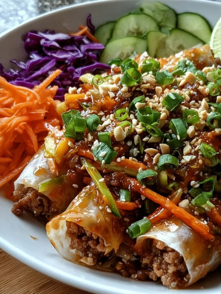 Frühlingsrollen-Bowl