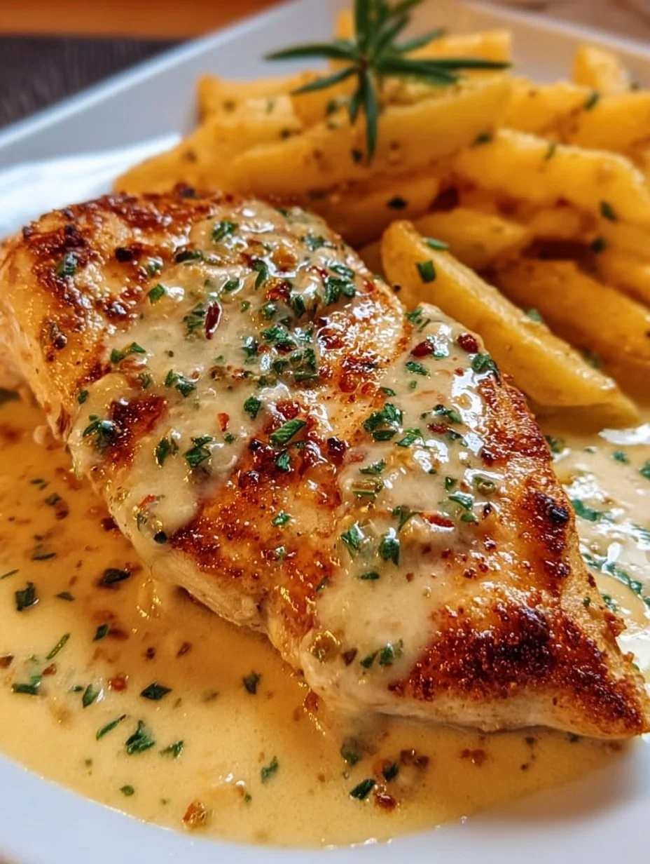 Hähnchenfilet in würziger
