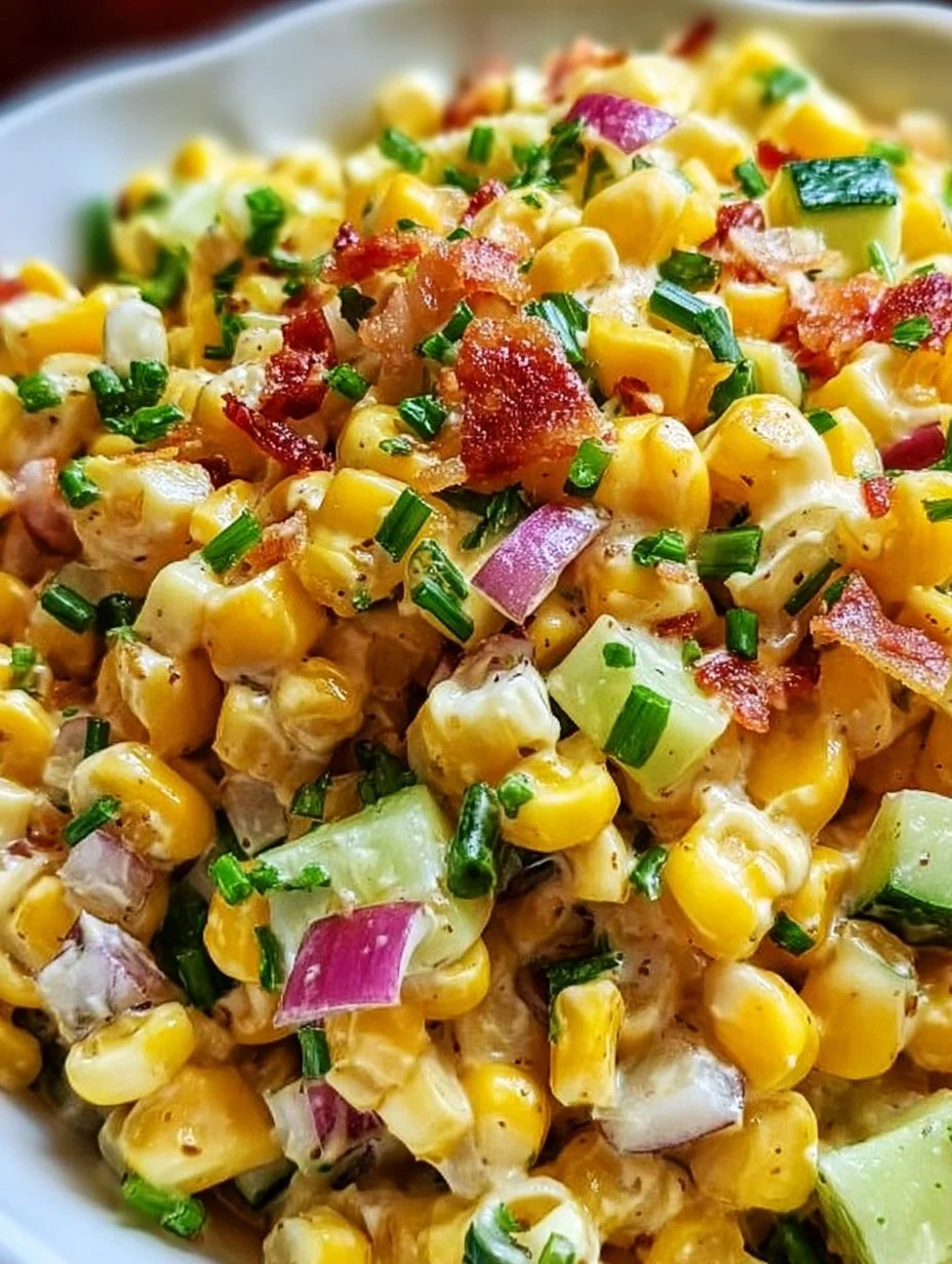 Knackiger Mais Salat