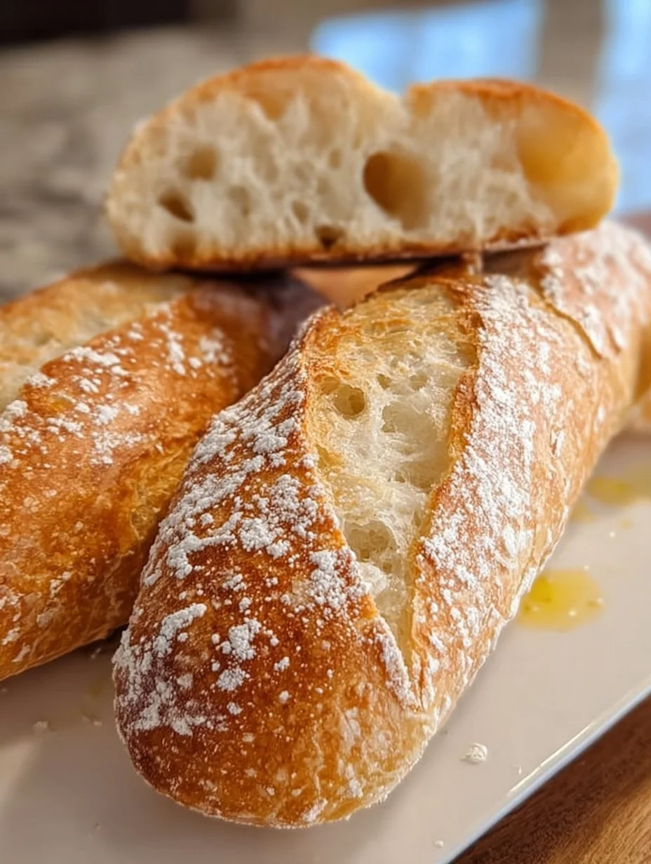 Knuspriges Baguette