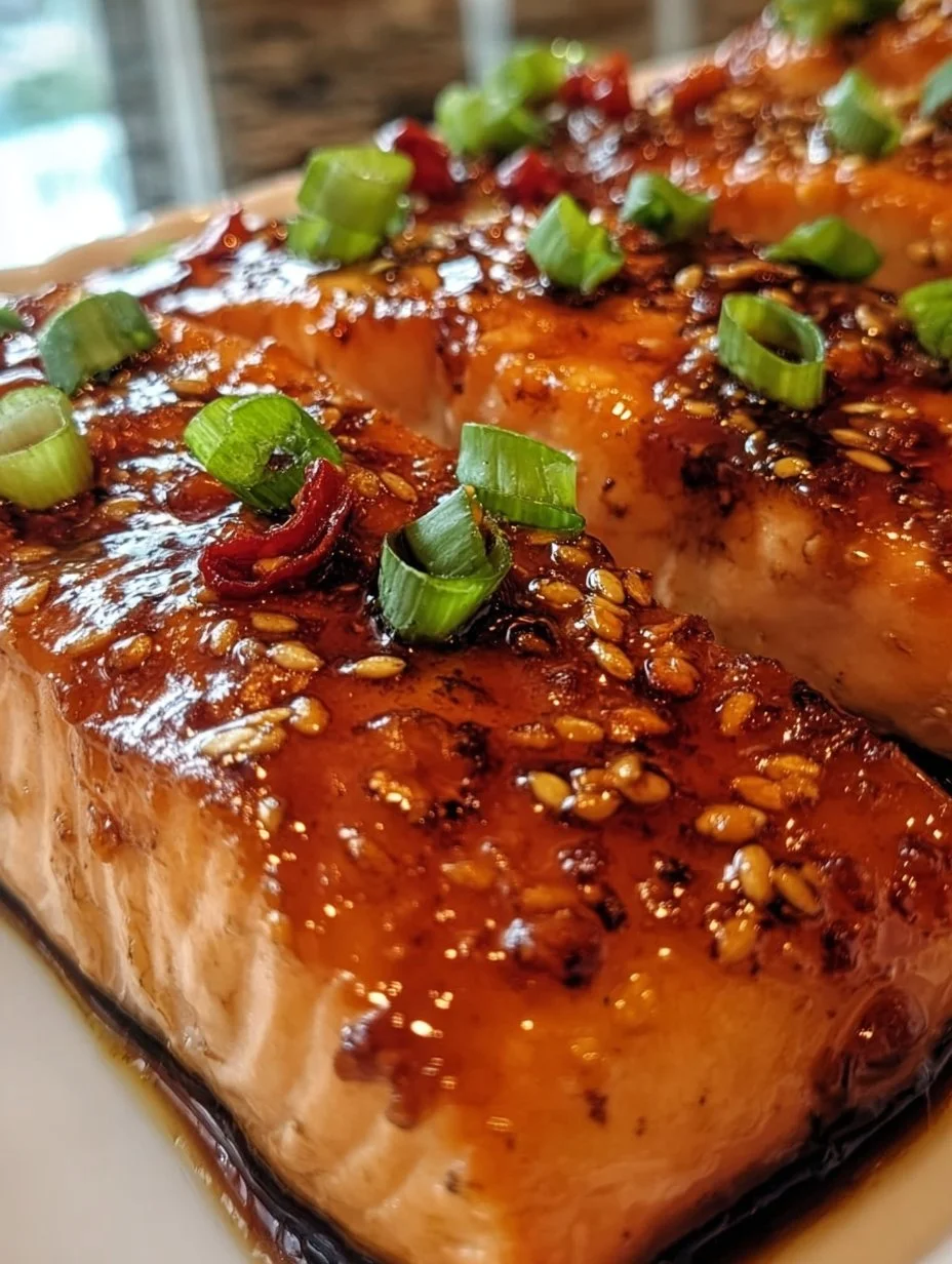 Orangen-Teriyaki- Lachs
