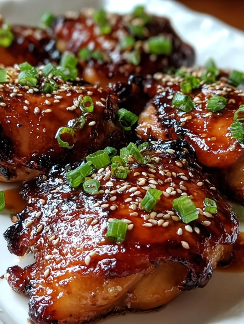 Saftiges Char Siu Hähnchen mit Kleberglasur