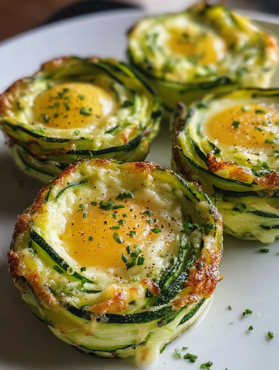 Zucchini-Ei-Nester