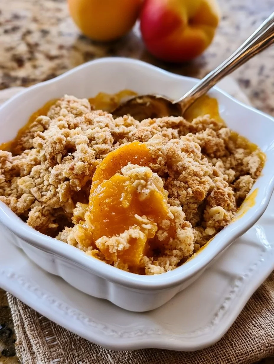 Aprikosen-Crumble
