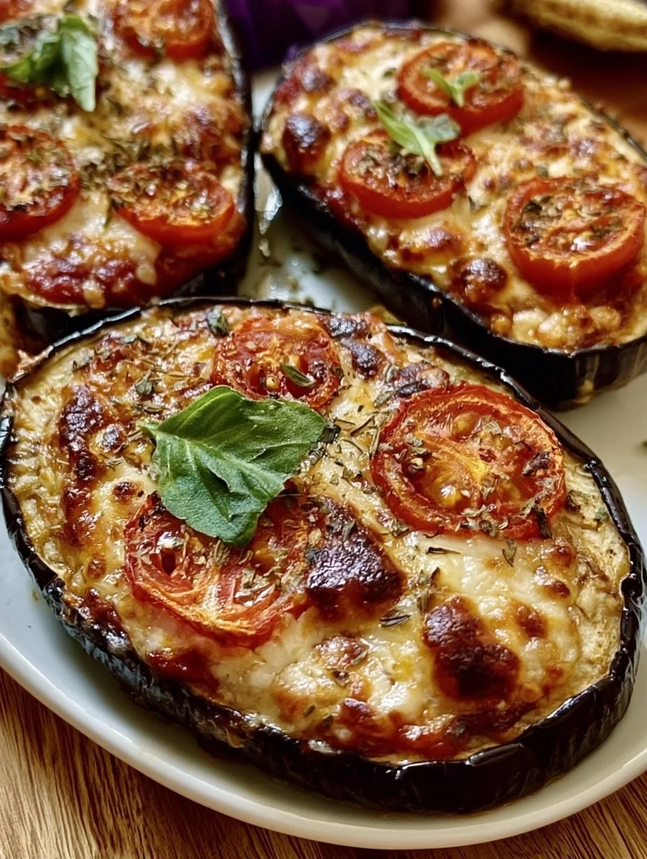 Auberginen-Pizza
