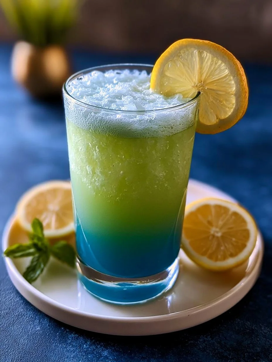 Baltischer Cocktail in einem Glas mit frischen Zutaten