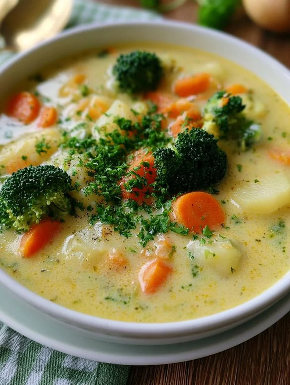 Cremige Gemüsesuppe mit dem Thermomix