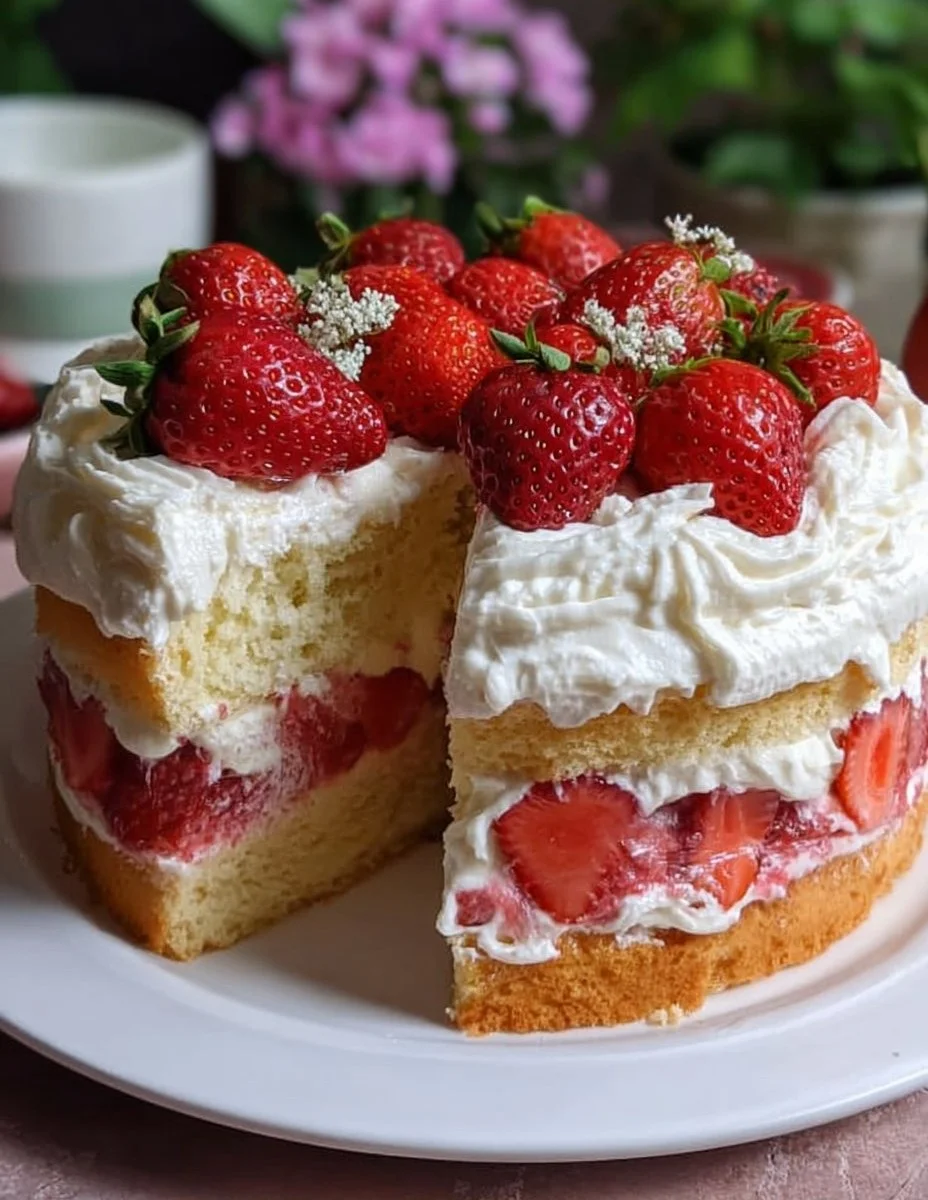 Erdbeertorte