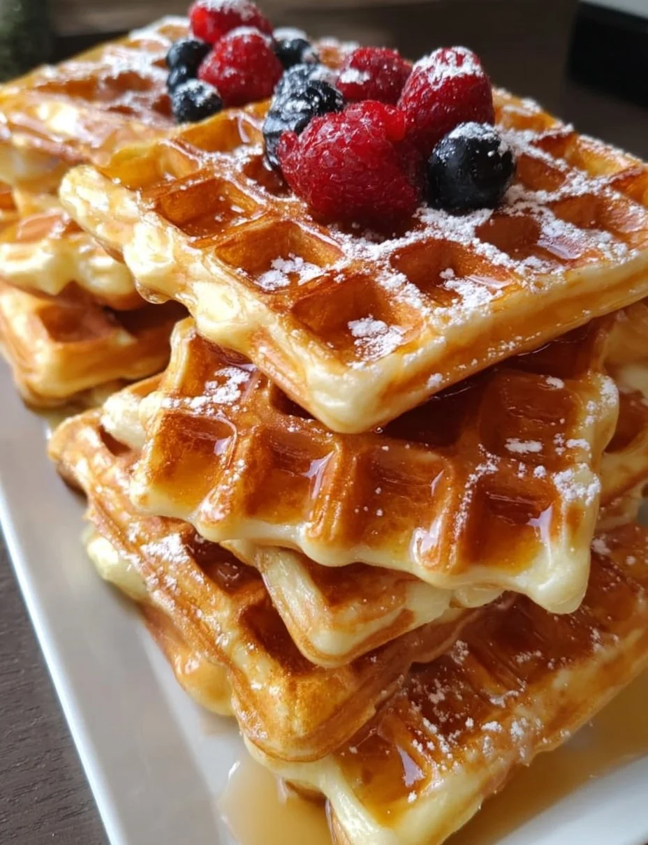 Fluffige Waffeln nach Omas Rezept