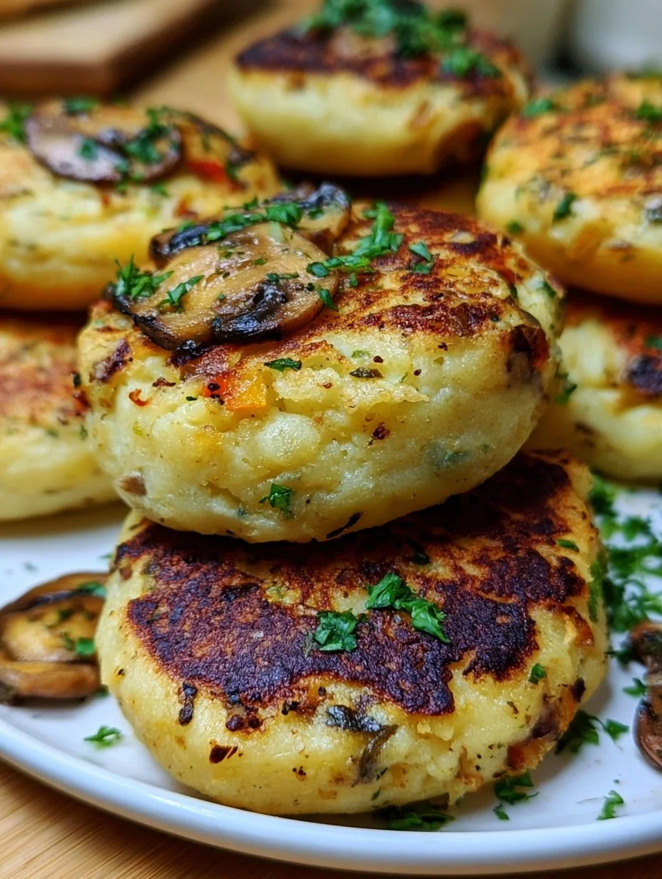 Gefüllte Kartoffelküchlein