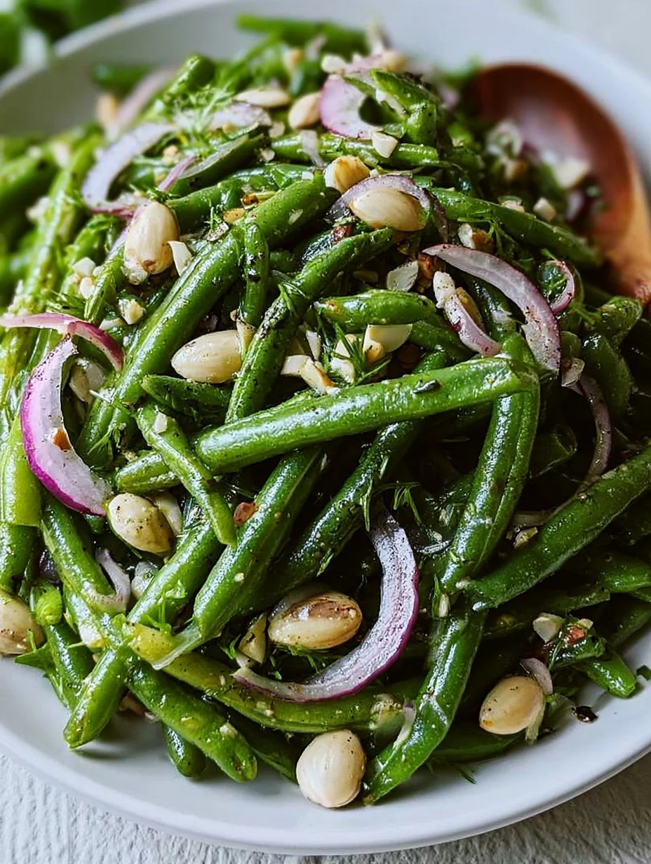 Grüner Bohnensalat