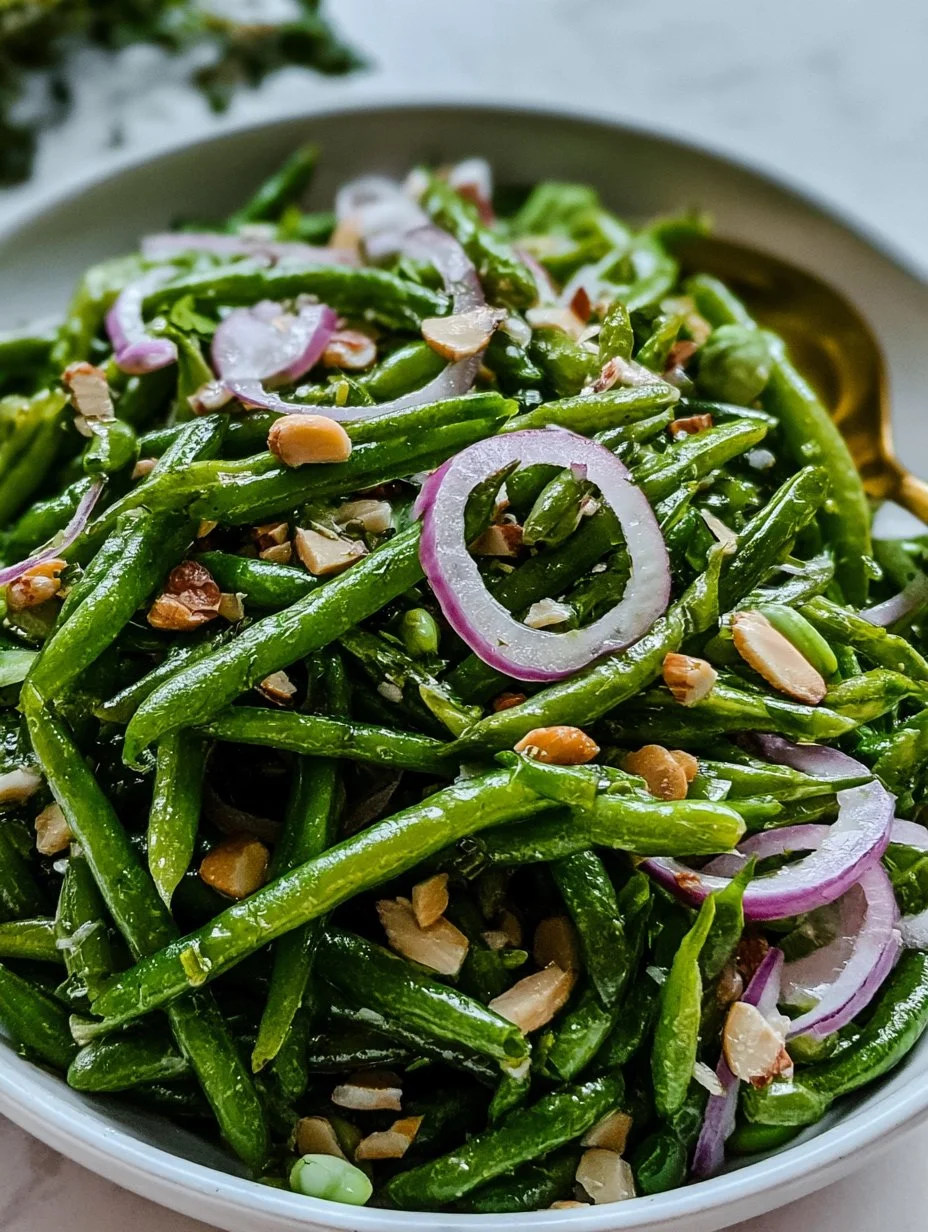Grüner Bohnensalat