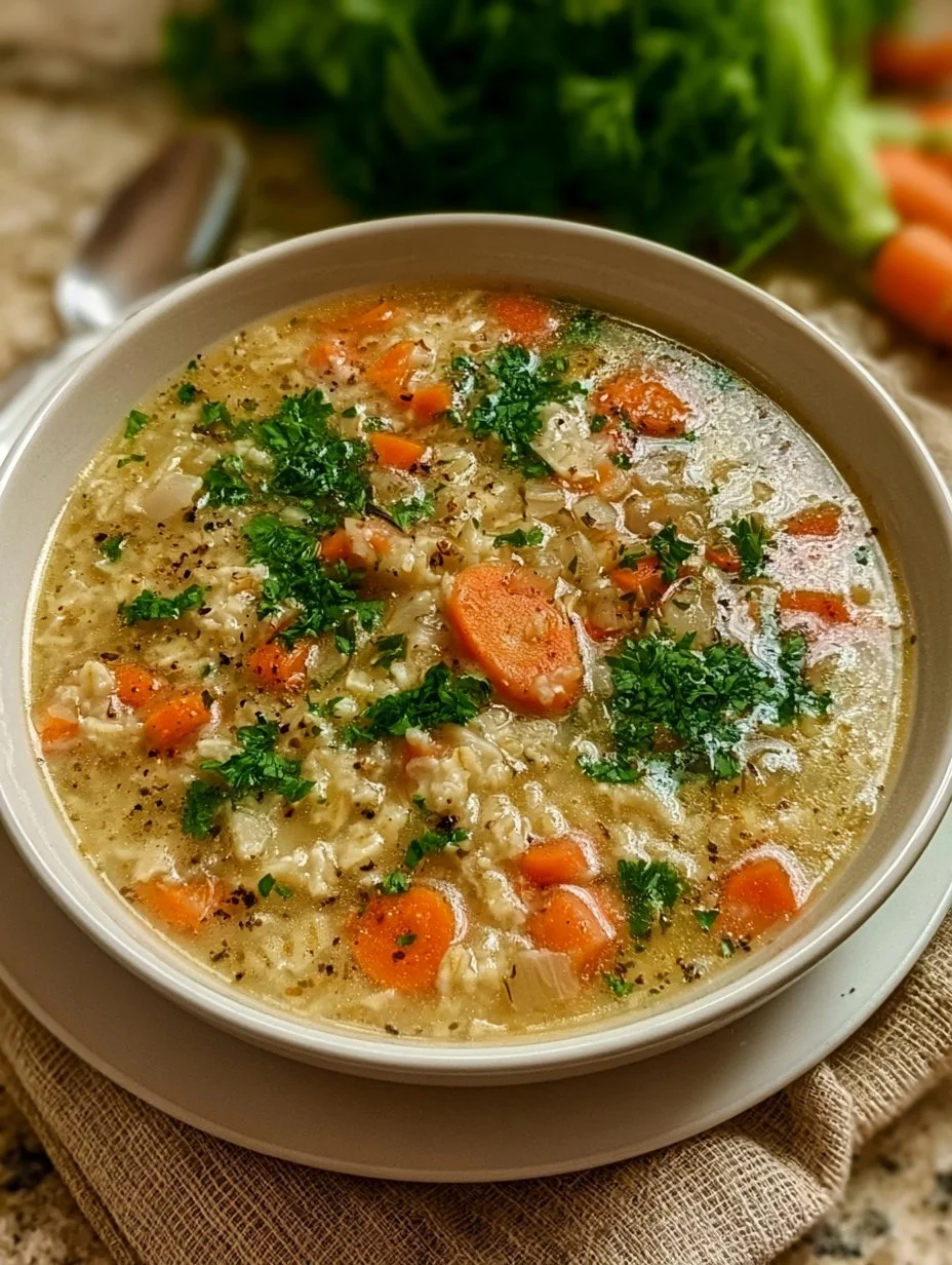 Haferflockensuppe