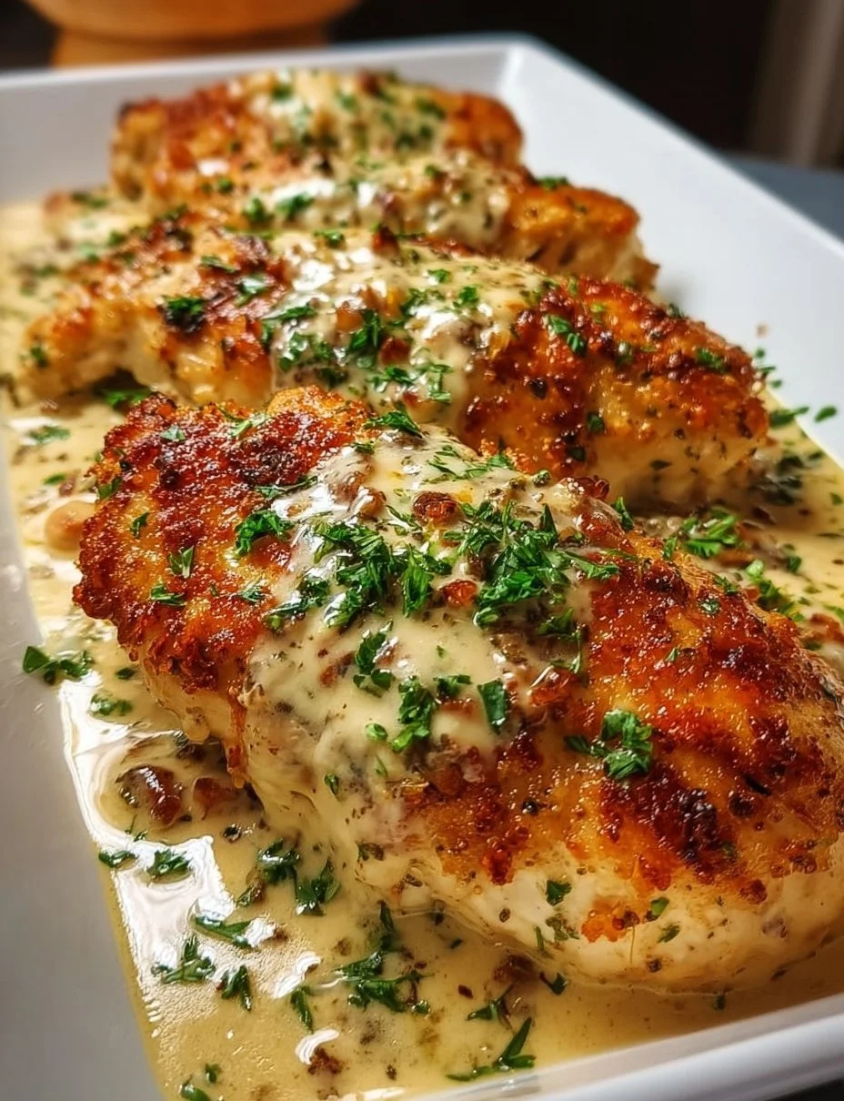 Hähnchen in Frischkäsesauce