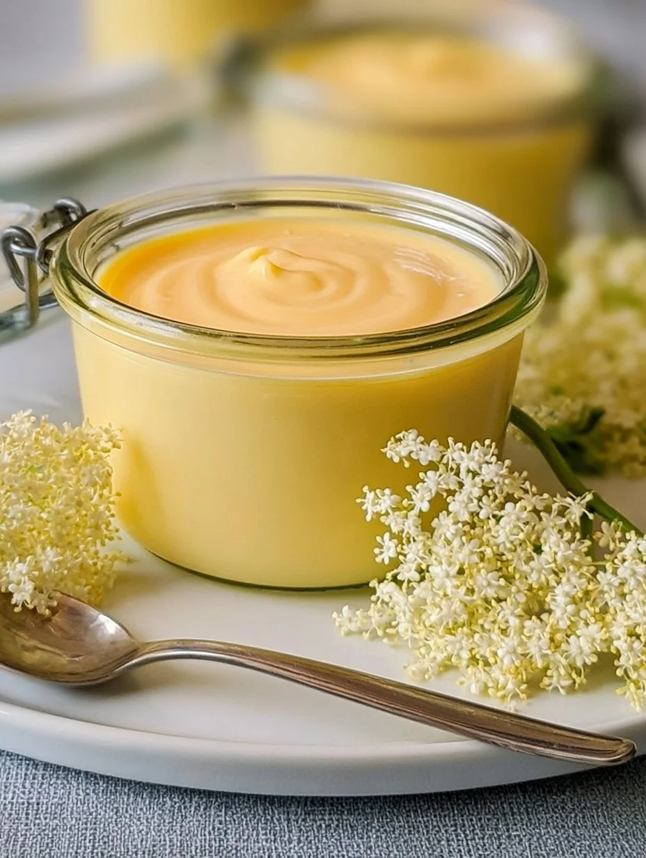 Holunderblüten-Curd