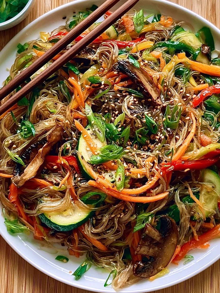 Japchae – Koreanischer Glasnudelsalat