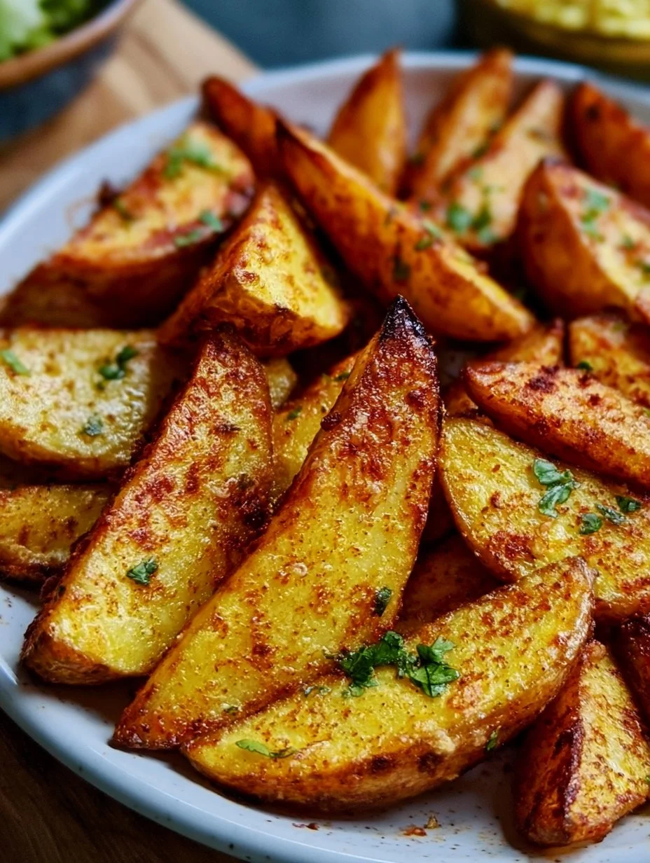 Kartoffelspalten aus dem Ofen