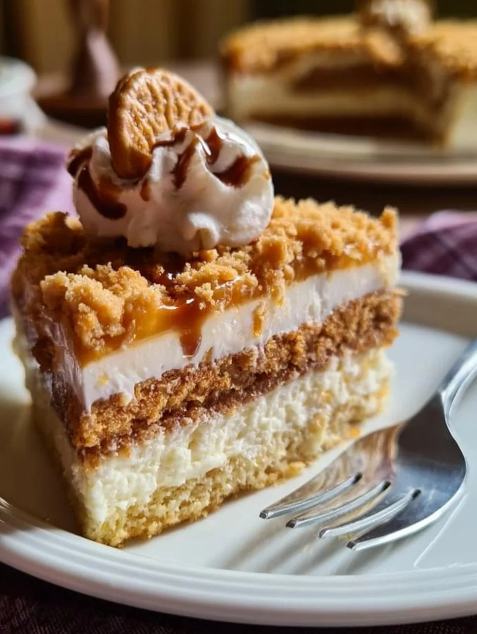 No-Bake Lotus-Käsekuchen