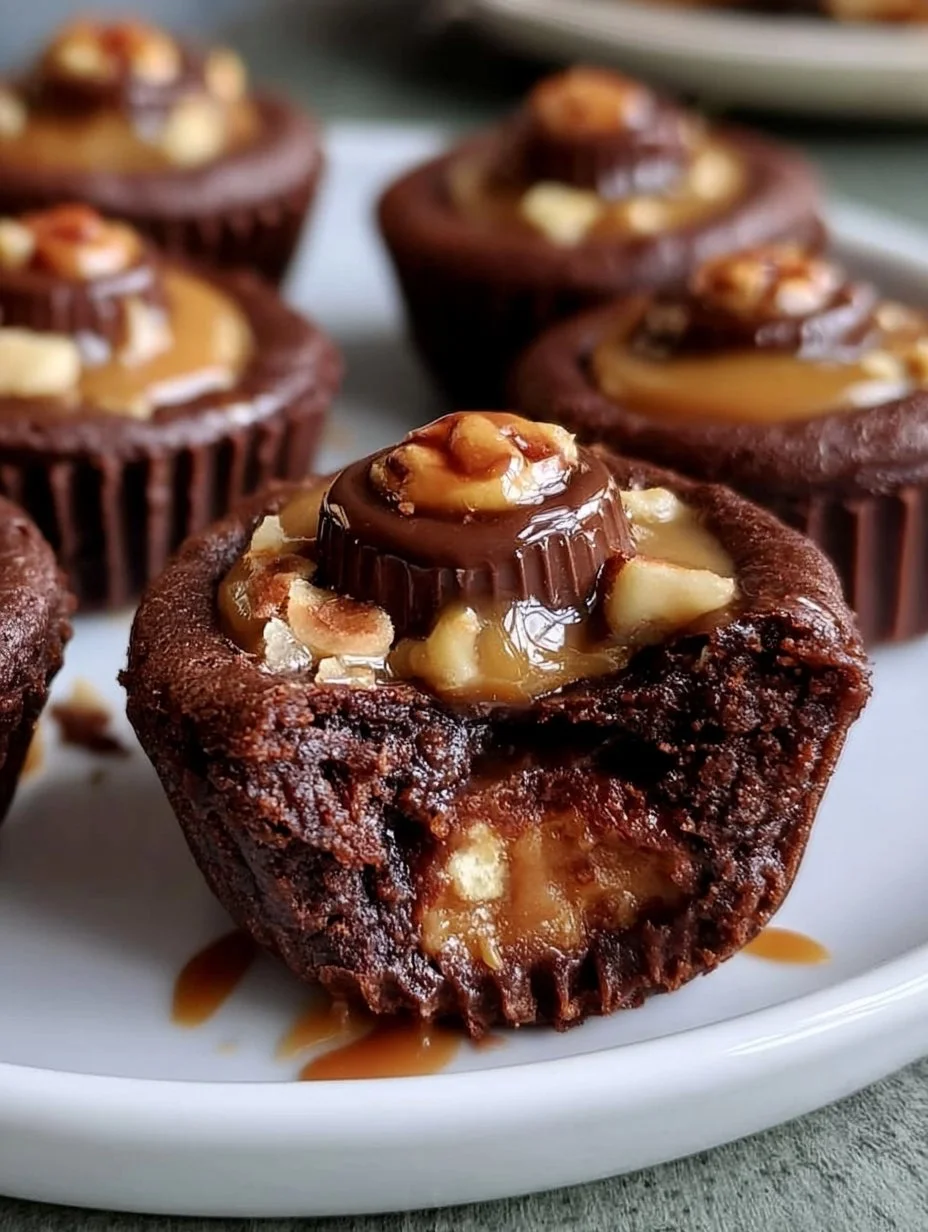 Toffifee Mini Brownie Bites