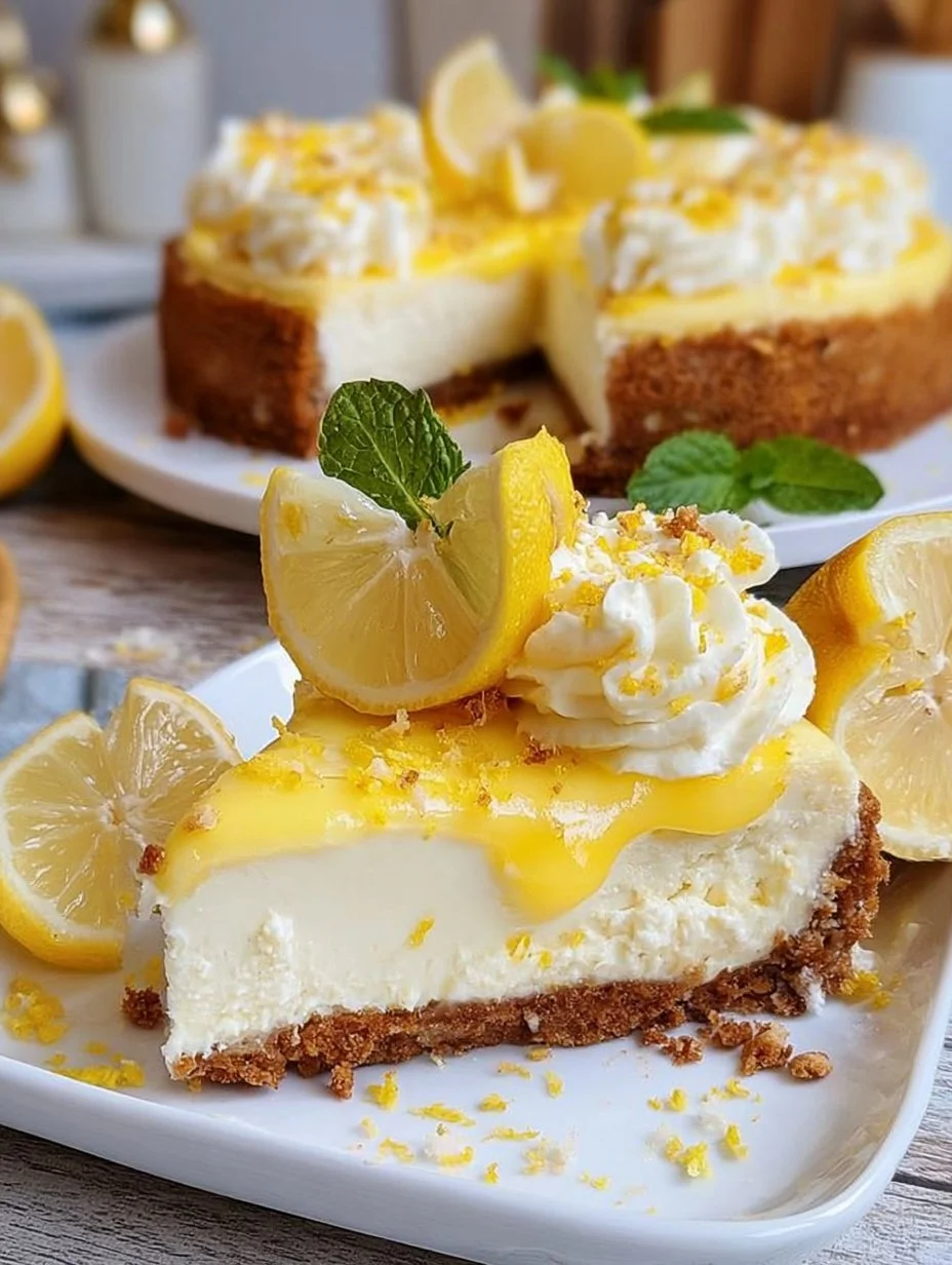 Zitronencreme Käsekuchen