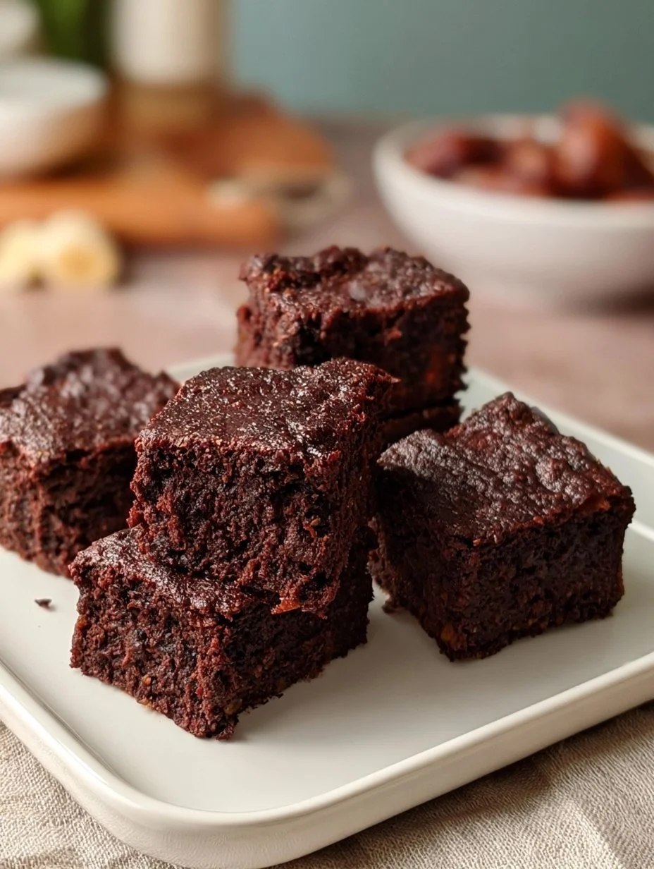 Zuckerfreie Dattel-Brownies